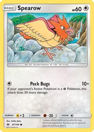 Spearow 097/149 - SM Base Set