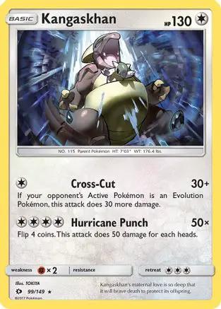 Kangaskhan 099/149 - SM Base Set Holofoil