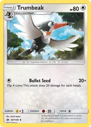 Trumbeak 107/149 - SM Base Set