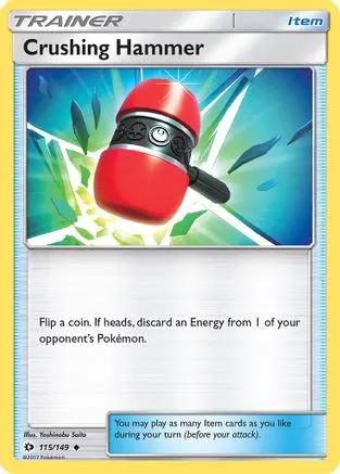 Crushing Hammer 115/149 - SM Base Set Reverse Holofoil