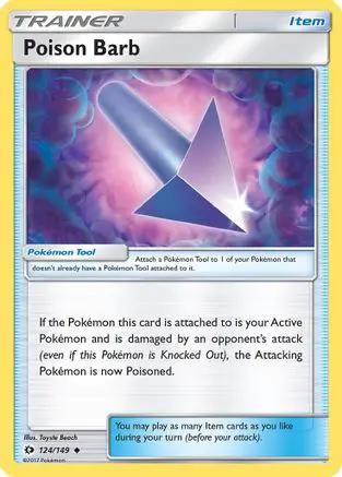 Poison Barb 124/149 - SM Base Set