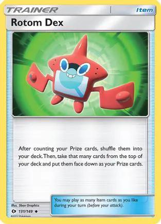 Rotom Dex 131/149 - SM Base Set