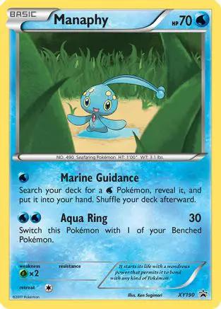 Manaphy XY190/211 - XY Promos Holofoil