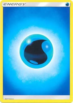 Water Energy (2017 Unnumbered) 166/149 - SM Base Set
