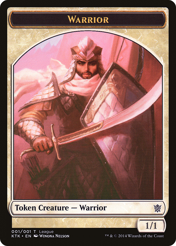 Warrior (LEP-004) - League Tokens 2014