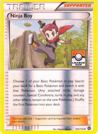 Ninja Boy (League Cup) 103/114 - League & Championship Cards Reverse Holofoil