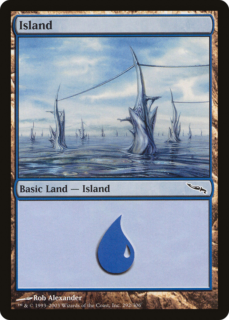 Island (MRD-292) - Mirrodin