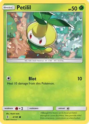 Petilil 004/145 - SM  Guardians Rising Reverse Holofoil