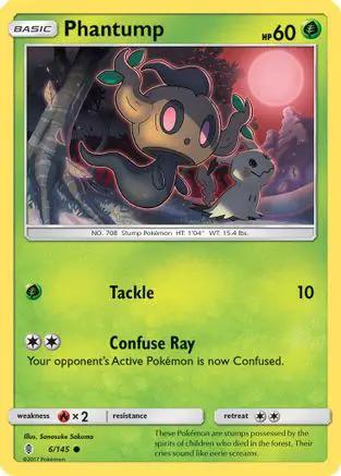 Phantump 006/145 - SM  Guardians Rising Reverse Holofoil
