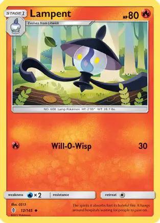 Lampent 012/145 - SM  Guardians Rising