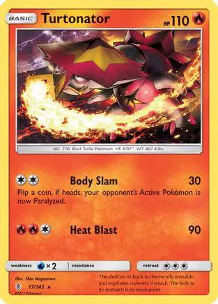 Turtonator 017/145 - SM  Guardians Rising