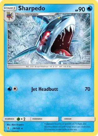 Sharpedo 028/145 - SM  Guardians Rising