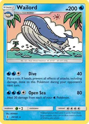 Wailord 030/145 - SM  Guardians Rising