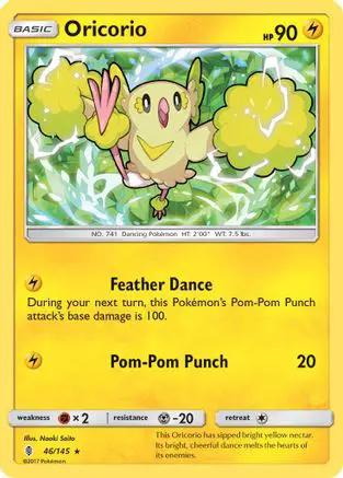 Oricorio 046/145 - SM  Guardians Rising Reverse Holofoil