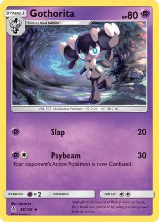 Gothorita 053/145 - SM  Guardians Rising Reverse Holofoil