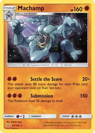 Machamp 065/145 - SM  Guardians Rising Reverse Holofoil