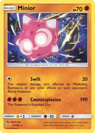 Minior 077/145 - SM  Guardians Rising Holofoil