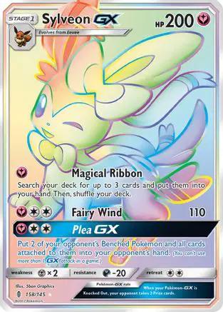 Sylveon GX (Secret) 158/145 - SM  Guardians Rising Holofoil
