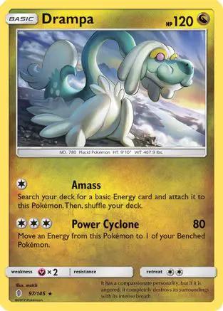 Drampa 097/145 - SM  Guardians Rising Reverse Holofoil