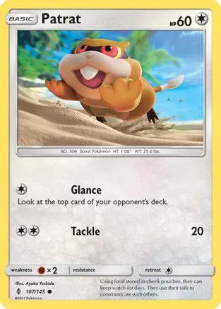 Patrat 107/145 - SM  Guardians Rising Reverse Holofoil