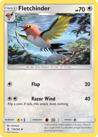Fletchinder 110/145 - SM  Guardians Rising