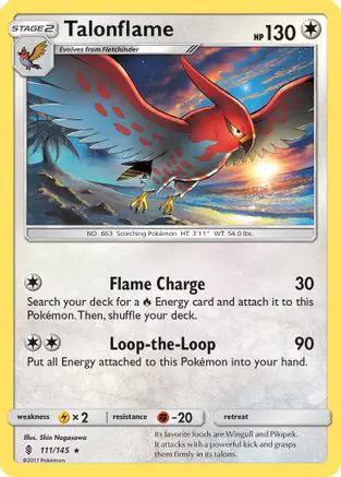 Talonflame 111/145 - SM  Guardians Rising Reverse Holofoil