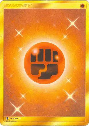 Fighting Energy (Secret) 169/145 - SM  Guardians Rising Holofoil