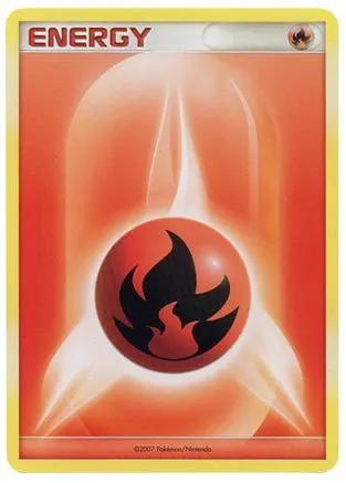 FireEnergy (2007 Unnumbered Style Non-Holo) /P - League & Championship Cards