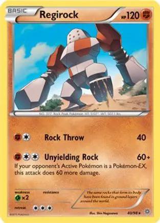 Regirock (XY Ancient Origins) 040/098 - Deck Exclusives Holofoil