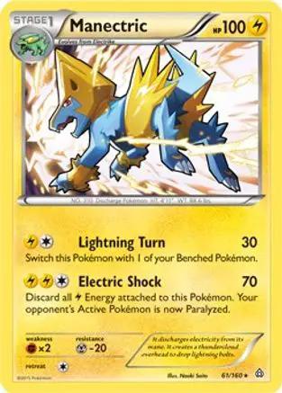 Manectric (XY Primal Clash) 061/160 - Deck Exclusives