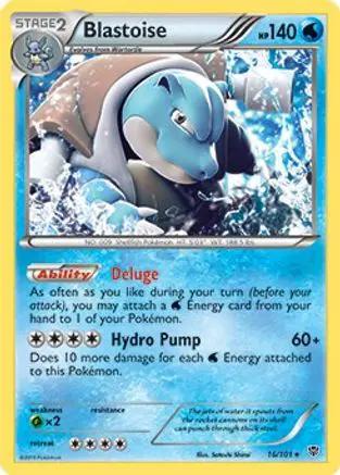 Blastoise (BW Plasma Blast) 016/101 - Deck Exclusives