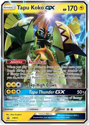 Tapu Koko GX SM33/248 - SM Promos Holofoil