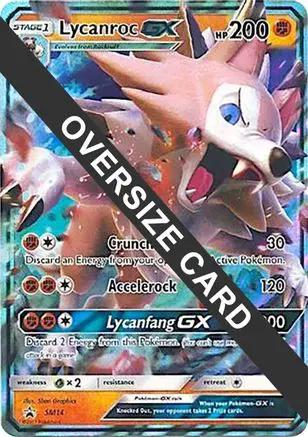 Lycanroc GX SM14 - Jumbo Cards Holofoil
