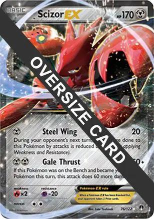 Scizor EX 076/122 - Jumbo Cards Holofoil