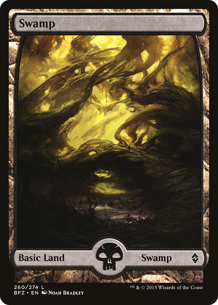 Swamp (BFZ-260) - Battle for Zendikar