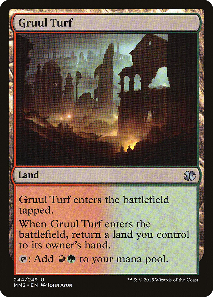 Gruul Turf (MM2-244) - Modern Masters 2015 Foil