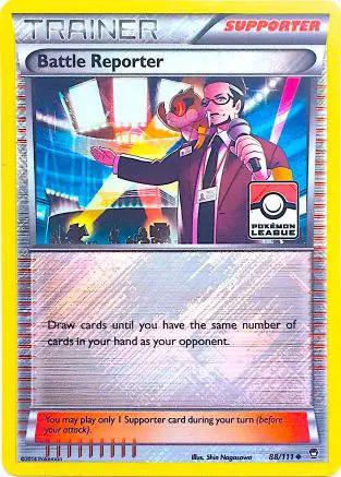 Battle Reporter (Pokemon League) 088/111 - League & Championship Cards Reverse Holofoil