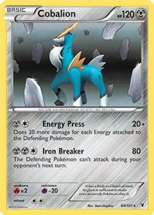Cobalion (Battle Arena Deck Exclusive) 084/101 - Deck Exclusives