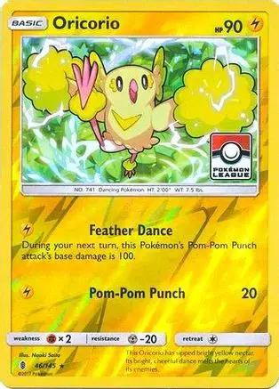 Oricorio (Pokemon League) 046/145 - League & Championship Cards Reverse Holofoil