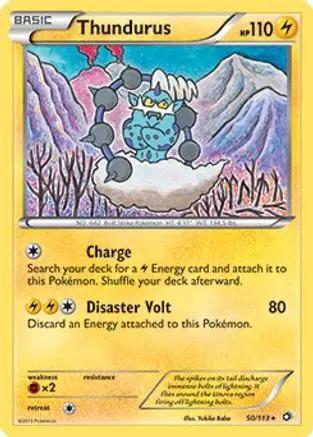 Thundurus (BW Legendary Treasures) 050/113 - Deck Exclusives