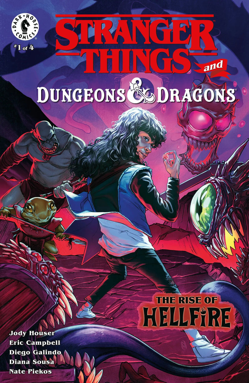 Stranger Things And Dungeons & Dragons The Rise Of Hellfire #1 E Nimit Malavia Variant (02/19/2025) Dark Horse