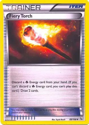 Fiery Torch (Sheen Holo) 089/106 - Miscellaneous Cards & Products Reverse Holofoil