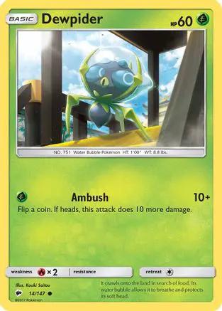 Dewpider 014/147 - SM  Burning Shadows