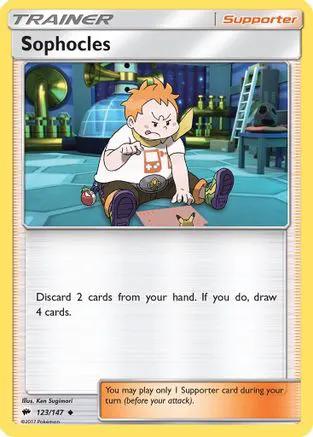 Sophocles 123/147 - SM  Burning Shadows Reverse Holofoil