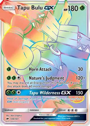 Tapu Bulu GX (Secret) 149/147 - SM  Burning Shadows Holofoil