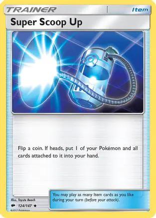 Super Scoop Up 124/147 - SM  Burning Shadows Reverse Holofoil