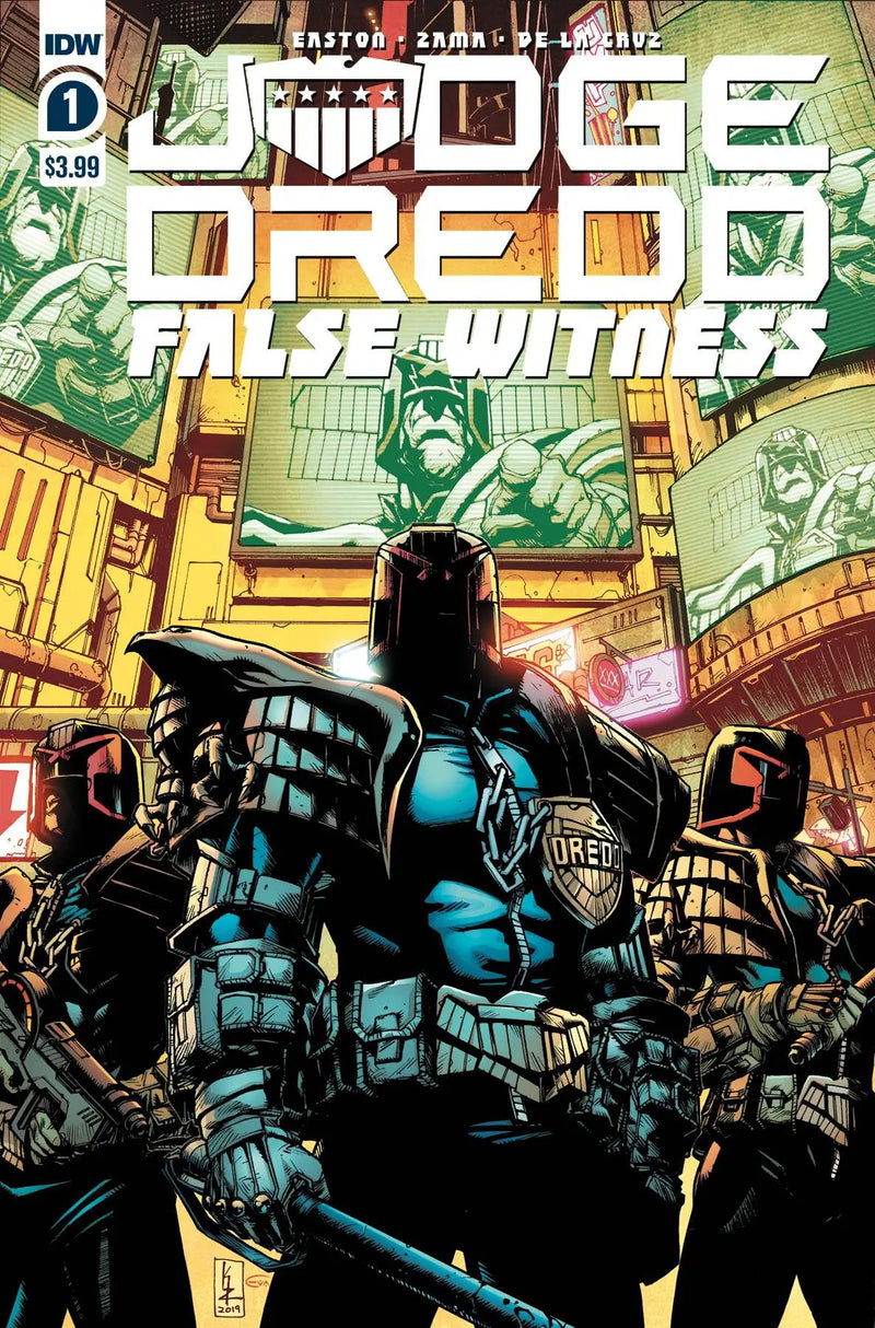 JUDGE DREDD FALSE WITNESS #1 A Kei ZAMA (C: 0-1-2) (03/25/2020) IDW
