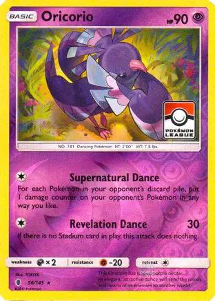 Oricorio (Pokemon League) 056/145 - League & Championship Cards Reverse Holofoil
