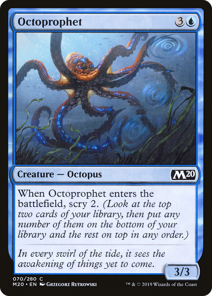 Octoprophet (M20-070) - Core Set 2020 Foil