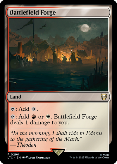 Battlefield Forge (LTC-296) - Tales of Middle-earth Commander